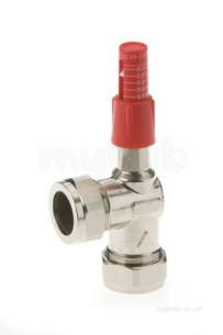 Invensys Tap Stats and Cyltrol Valves -  Drayton Dtb 22mm Auto By-pass Valve