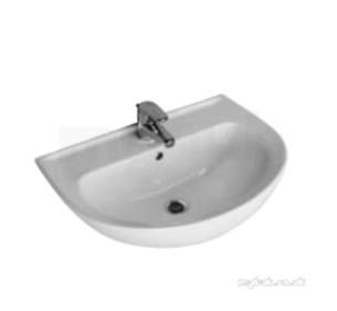 Armitage Shanks Mid Range Sanitaryware -  Armitage Shanks V154001 Ecco Basin 55x44 One Tap Hole Wh