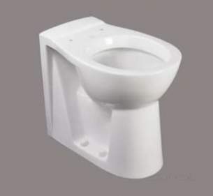 Akw Raised Height Back 2 Wall Toilet Pan