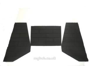 Focal Point Fires Gas Spares -  Focal Ce/f550049 Panel Set