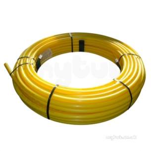 Gps Yellow Mdpe Pipe -  Gps M Gas Sdr17.6 Mdpe Pipe 50m 125mm