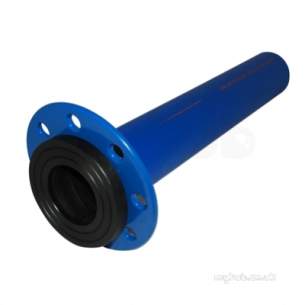 Gps Blue Puppedspigot Pe Fittings -  Gps 355x350pn16 Blue Pe100 Stub F/a 326 324