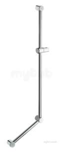 Grohe Parts and Spares -  Grohe 28587000 Chrome Relexa Plus 900mm Shower Rail With 260mm Grab Bar