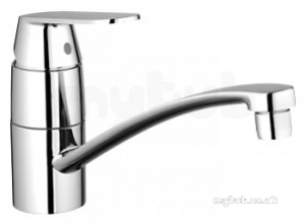 Grohe Tec Brassware -  Grohe Eurosmart Cosmo Low Spout Sink Mixer Cp 32842000