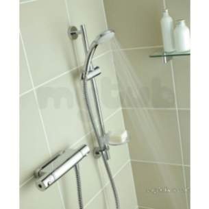 Ideal Standard Showers -  Alto Eco Sh/thrm And Rvlv And Wall Fix And 1f Kit