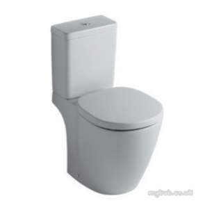 Ideal Standard Concept -  Ideal Standard E796901 White Concept Cube Close Coupled 2.6/4 Litre Dual Flush Cistern