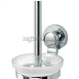 Triton Metlex Bathroom Accessories -  Nene Ane010cp Glass T/brush And Holder Cp