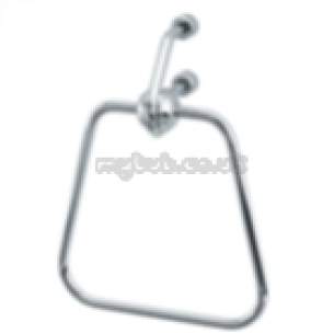 Triton Metlex Bathroom Accessories -  Triton Mercury 9002s Towel Ring Cp