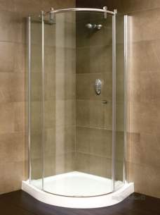 Kohler Daryl Piero Shower Enclosures -  Kohler Daryl Rh1900 Indigo Quadrant Slv/clr