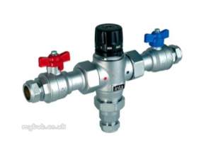 Intatec Commercial Products -  Intamix Pro 28mm Thermo Mixing Valve Cp