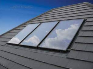 Dimplex Solar Heating Products -  Dimplex 2 M2 Kit Int And Flashing Slate