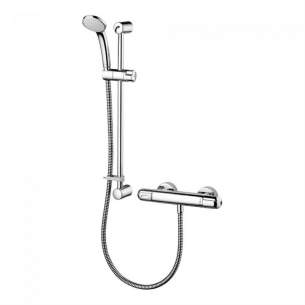 Ideal Standard Showers -  Alto Bar Valve With Shower Set And Fix Kit