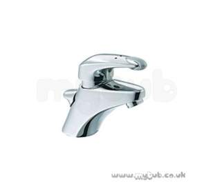 Mira Brassware -  Mira Excel Monobloc Basin Mixer And Puw Cp