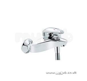 Mira Brassware -  Mira Excel Wall Mtd Bath/shower Mixer Cp