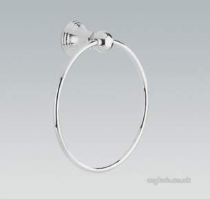 Ideal Standard Jado Accessories -  Ideal Standard Classic L4122 200mm Towel Ring Cp