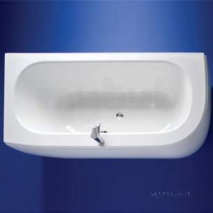 Ideal Standard Jasper Morrison Baths and Panels -  Ideal Standard Jasper Morrison 1800 Front Panel Left Hand White