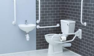 Lecico Sanitaryware -  C/c Doc M Pack And Centre Tap Hole Basin