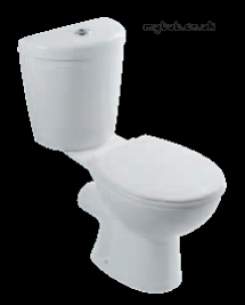 Eastbrook Sanitary Ware -  27.0011 Loire Close Coupled Wc Pan White