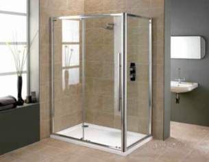Showerlux Luxury Enclosures -  Linea Touch Wet Room Panel 900mm