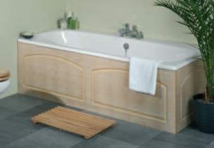 Roper Rhodes Bath Panels -  Roper Rhodes Lynton 700mm End Panel Limed Oak