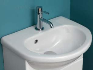 Eastbrook Sanitary Ware -  Madrid 43cm One Tap Hole Ceramic Top White 22.0000