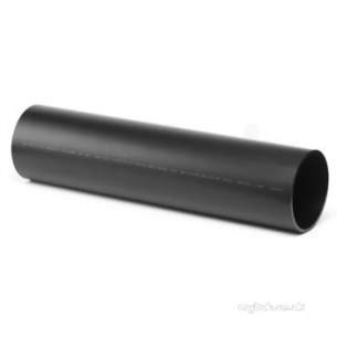 Marley Hdpe Range -  Mpd Hdpe Pipe Tempered 160x6.2mm-5m