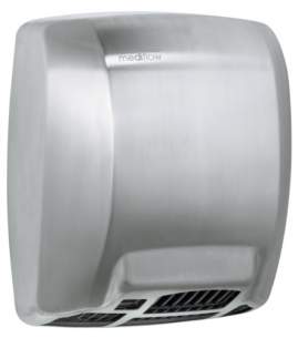 Mediclinics Products -  Mediflow V/p Therm Hand Dryer Satin Fin