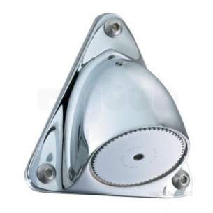 Gummers Commercial Showers -  Bristan Svr500cp Chrome Vandal Resistant Adjustable Showerhead