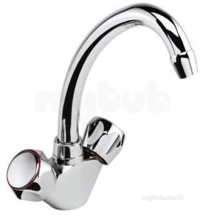 Carron Phoenix Taps And Mixers -  Carron Phoenix 2t0750-2 Chrome Flamingo Monobloc Sink Mixer