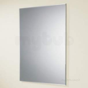 Hib Lighting Cabinets and Mirrors -  Hib 61701500 Mirrored Joshua Wc Mirror With Bevelled Edges