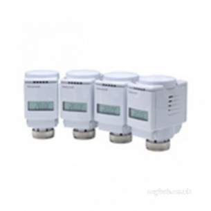 Honeywell Evohome Products -  Honeywell Hr804uk White Evohome Zoning Pack Four Wireless Radiator Thermostat