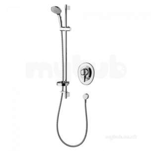 Trevi Compact Thermostatic Shower Valves -  Ideal Standard A5785aa Chrome Trevi Ctv Thermostatic Shower Mixer