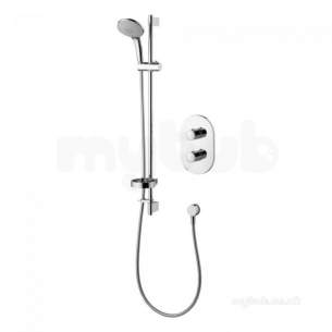 Trevi Compact Thermostatic Shower Valves -  Ideal Standard A5786aa Chrome Tt Ascari Shower Mixers