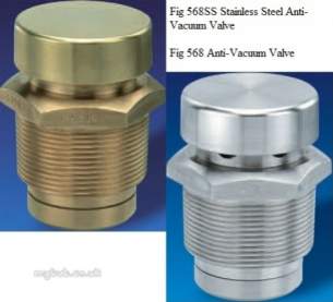 Nabic Safety Valves -  Nabic Anti Vacuum Valve Fig 568 15mm