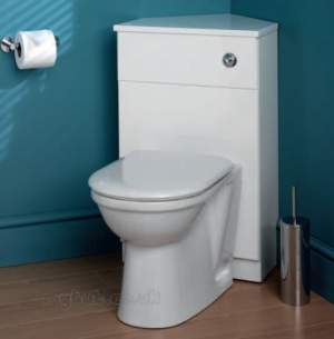 Eastbrook Furniture -  1.262 Oslo Corner Wc Unit C/w Top And Wh