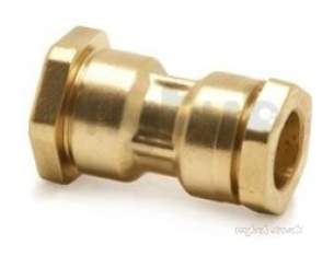 Isiflo Fittings For Mdpe 20mm 63mm -  22mm X 25mm Isiflo Pe/cu Coup 100 25 22
