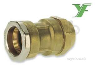 Isiflo Fittings For Mdpe 20mm 63mm -  Yorks R100 50x11/2 Strt Coupling Im