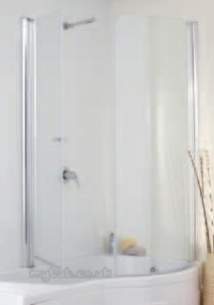 Eastbrook Showers -  38-1001 Prado Screen Type 1-2 Doors Silv