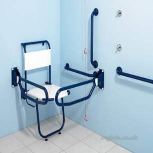 Gummers Commercial Showers -  Sirrus Docm Changing Room Pack Blue