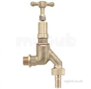 Pegler Commercial and Specialist Brassware -  Prestex 141hu Fgk Brass Hose U.b/tap 3/4