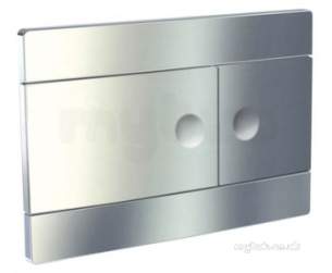 Roca Sanitaryware and Accessories -  Roca Operating Pnl For Duplo 820 Polished Chr