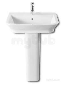 Roca Sanitaryware -  Roca The Gap 600mm One Tap Hole W/h Or Countertop Basin Wh