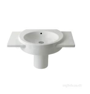 Roca Happening 800 X 475mm No Th Basin White