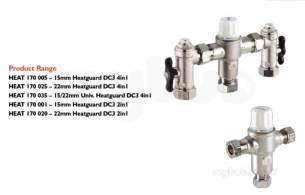 Rwc Water Mixing Products -  Rwc Heatguard Dc3 Tmv 15mm Heat 170 001