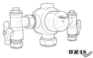Rwc Water Mixing Products -  Rwc 430 Planar Multi-outlet Shower Valve