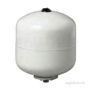 Rwc Sealed System Equipment -  12l Vert Potable Vessel White 3.0bar