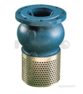 Water Check Valves -  302 Pn16 Foot Valve And Strainer 150