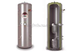 Albion Ultrasteel Unvented Cylinders -  Albion Ultrasteel 180l Indirect Solar Cylinder