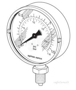 Spirax Sarco -  Spirax 1.6 Bar Gauge U Syphon And Cock