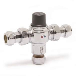 Saracen Commercial Water Controls -  Wolseley Saracen Tmv2/3 2 In 1 Thermostatic Mixing Valve 15mm